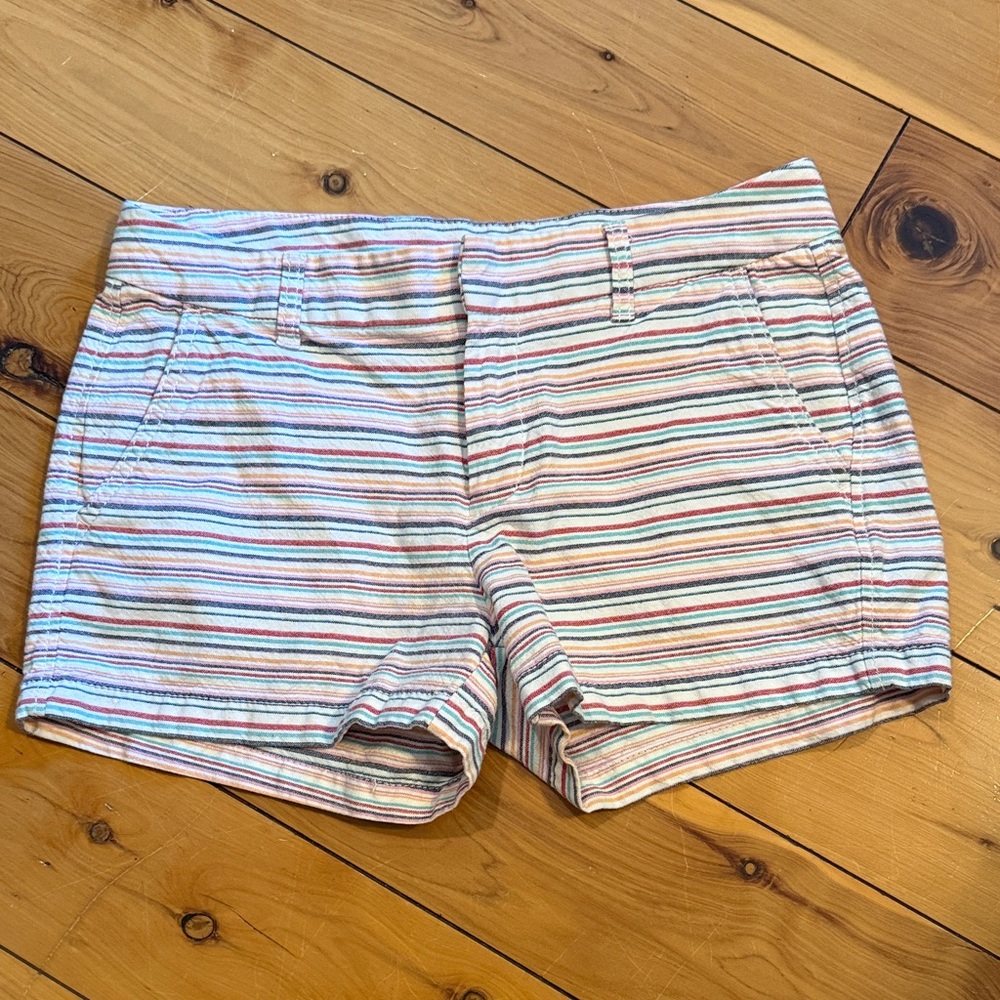 Gap Factory Striped Women's Shorts size 6 and 3” inseam